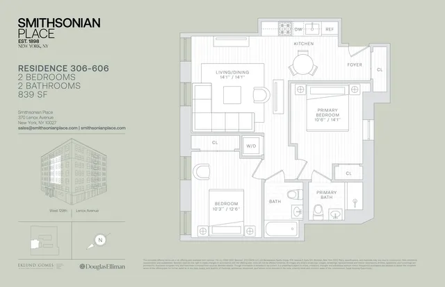 a front view of a building