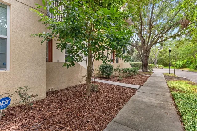 a view of a pathway with a pathway