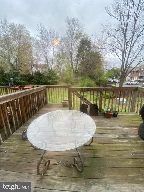 360 Snyder Lane Culpeper, VA 22701 - Photo 8 of 8 a view of balcony with wooden floor and lake view