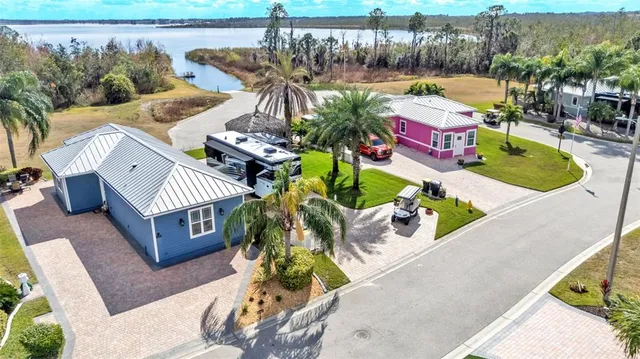 a view of a chairs and table in patio