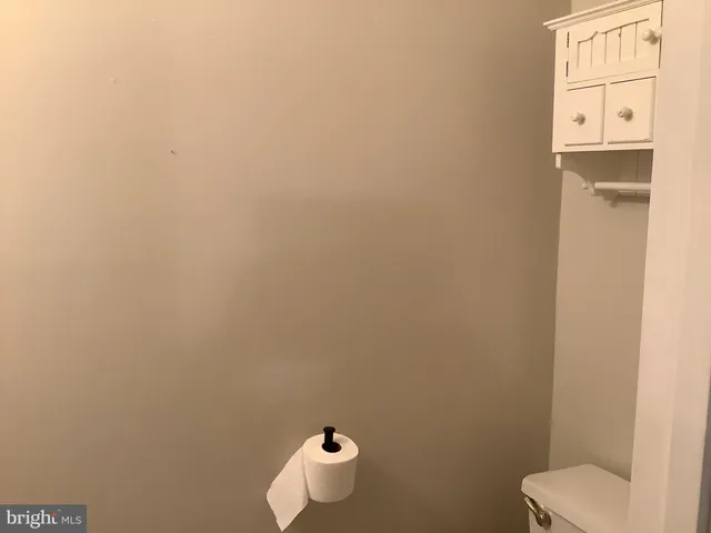 a bathroom with a toilet