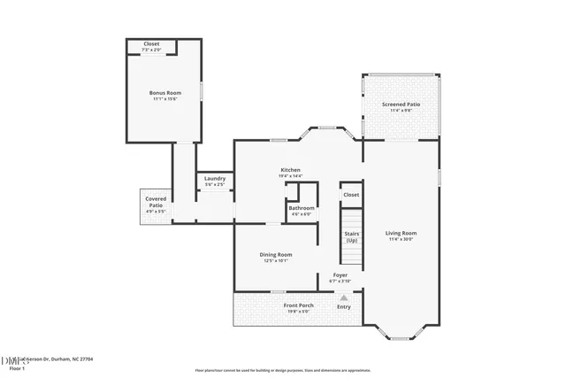 $383,200 | 812 Sanderson Drive, Durham, NC 27704