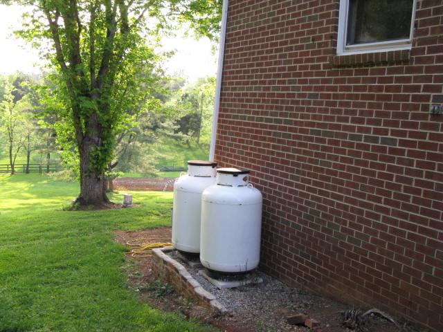 1383 Johnson School Road Thaxton, VA 24174 - Photo 22 of 22 a view of a backyard with garden