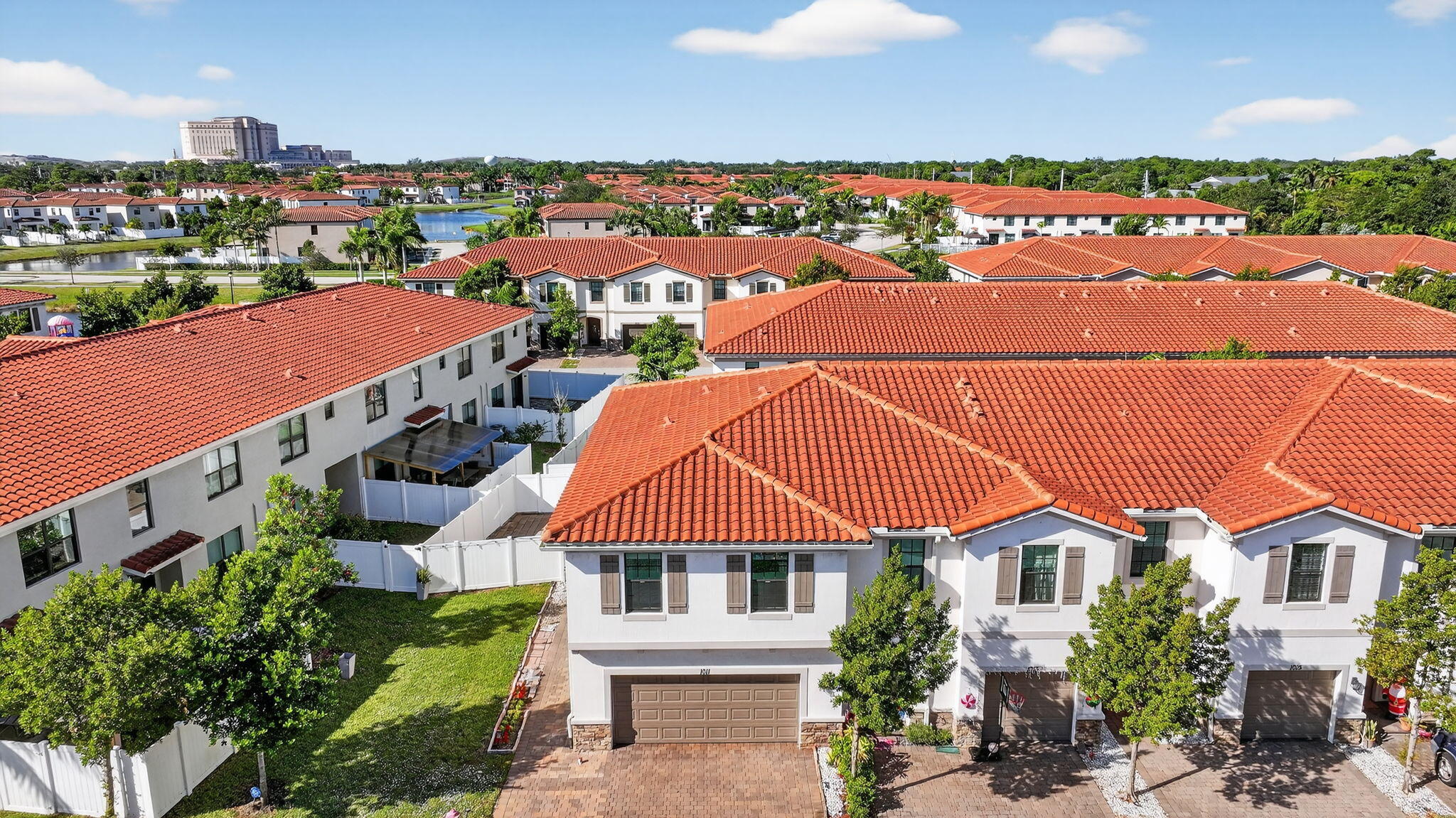 1011 Willow Place Riviera Beach, FL 33410 - Photo 54 of 65 an aerial view of a house