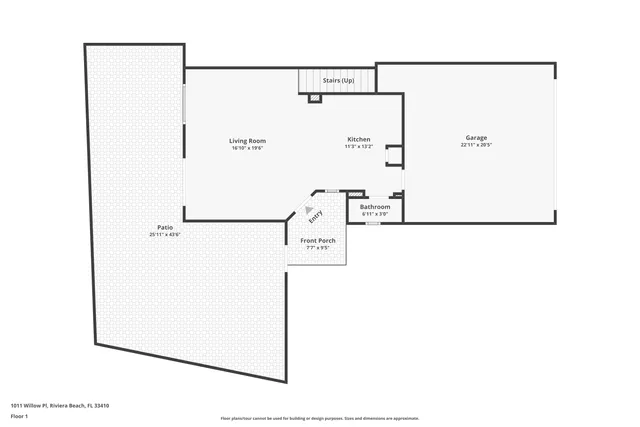 $474,900 | 1011 Willow Place, Riviera Beach, FL 33410