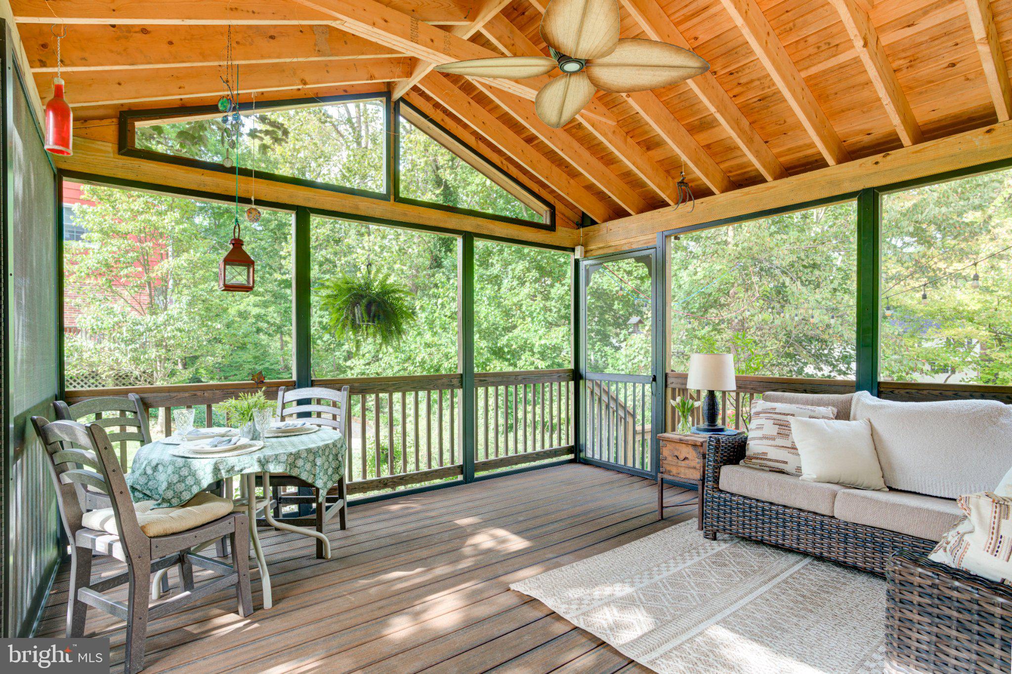 31 Green Valley Road Wallingford, PA 19086 - Photo 20 of 67 Lovely Screened-In Porch!