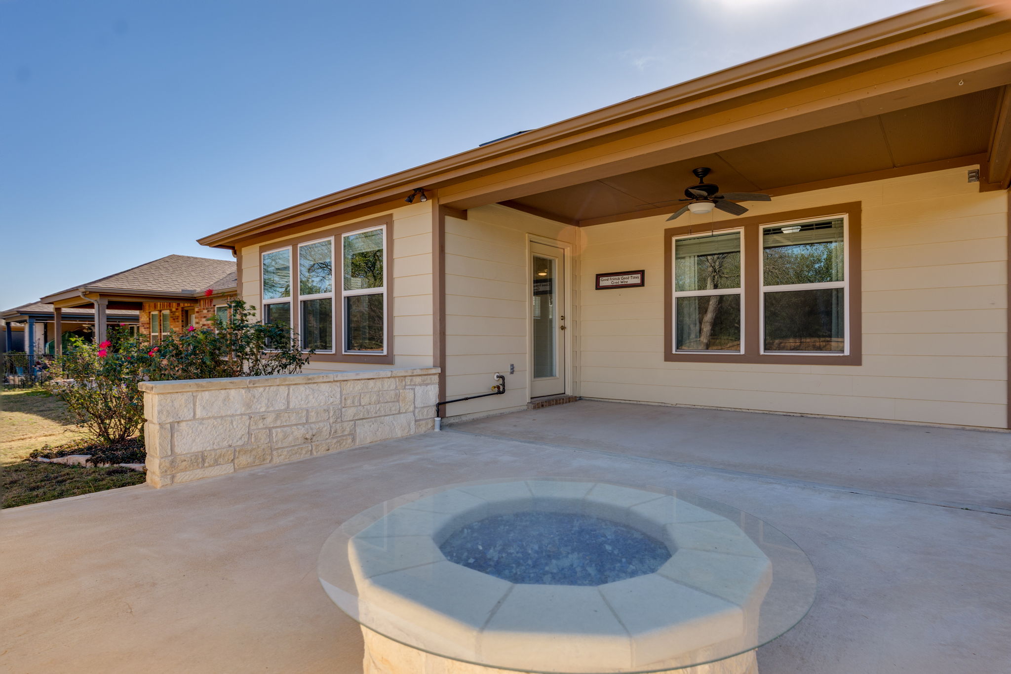 509 Rockport Street Georgetown, TX 78633 - Photo 25 of 27 Unwind around your gas firepit in the cool of the evening