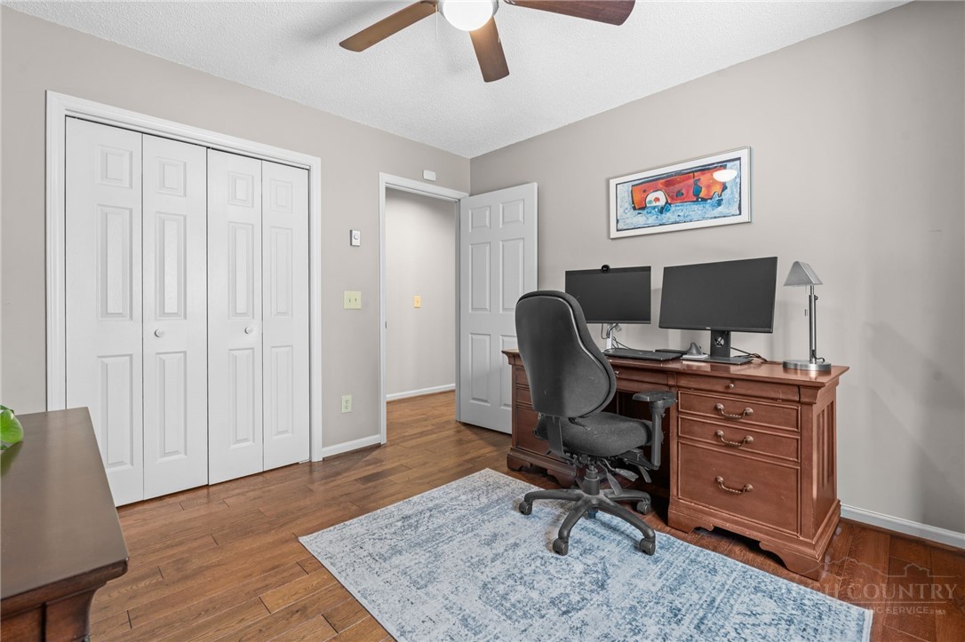 220 Woodwinds Lane Seven Devils, NC 28604 - Photo 22 of 46 a view of a workspace with furniture and a window