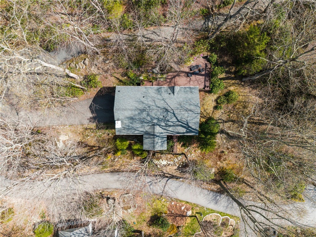 220 Woodwinds Lane Seven Devils, NC 28604 - Photo 44 of 46 a aerial view of a house with a yard