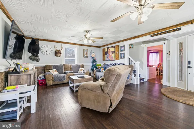 a bed room with a bed and a table