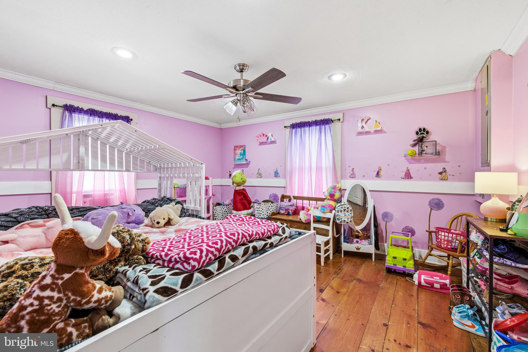 214 Chapel Road Stanley, VA 22851 - Photo 24 of 74 a bed room with a bed and a table