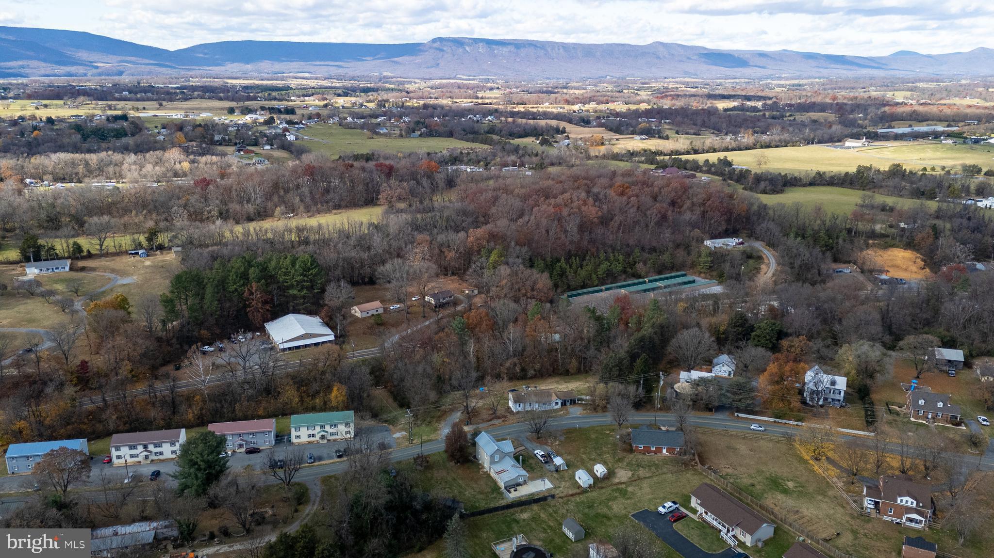 214 Chapel Road Stanley, VA 22851 - Photo 74 of 74 an aerial view of city and lake view