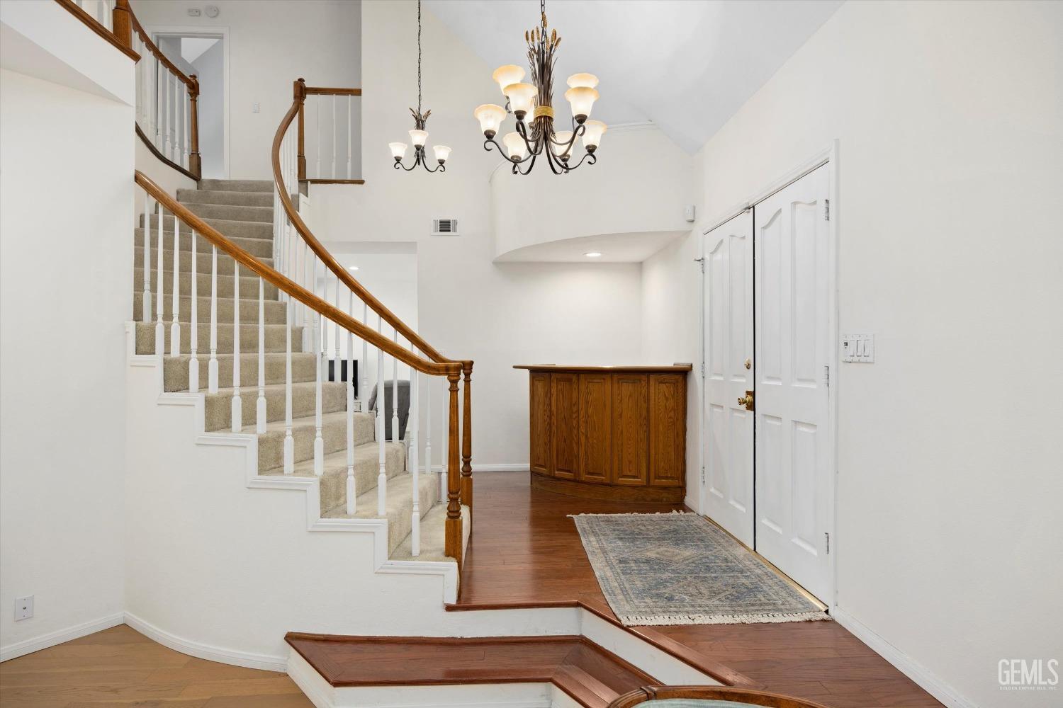 Undisclosed Address Bakersfield, CA 93309 - Photo 7 of 48 a view of entryway and hall with wooden floor