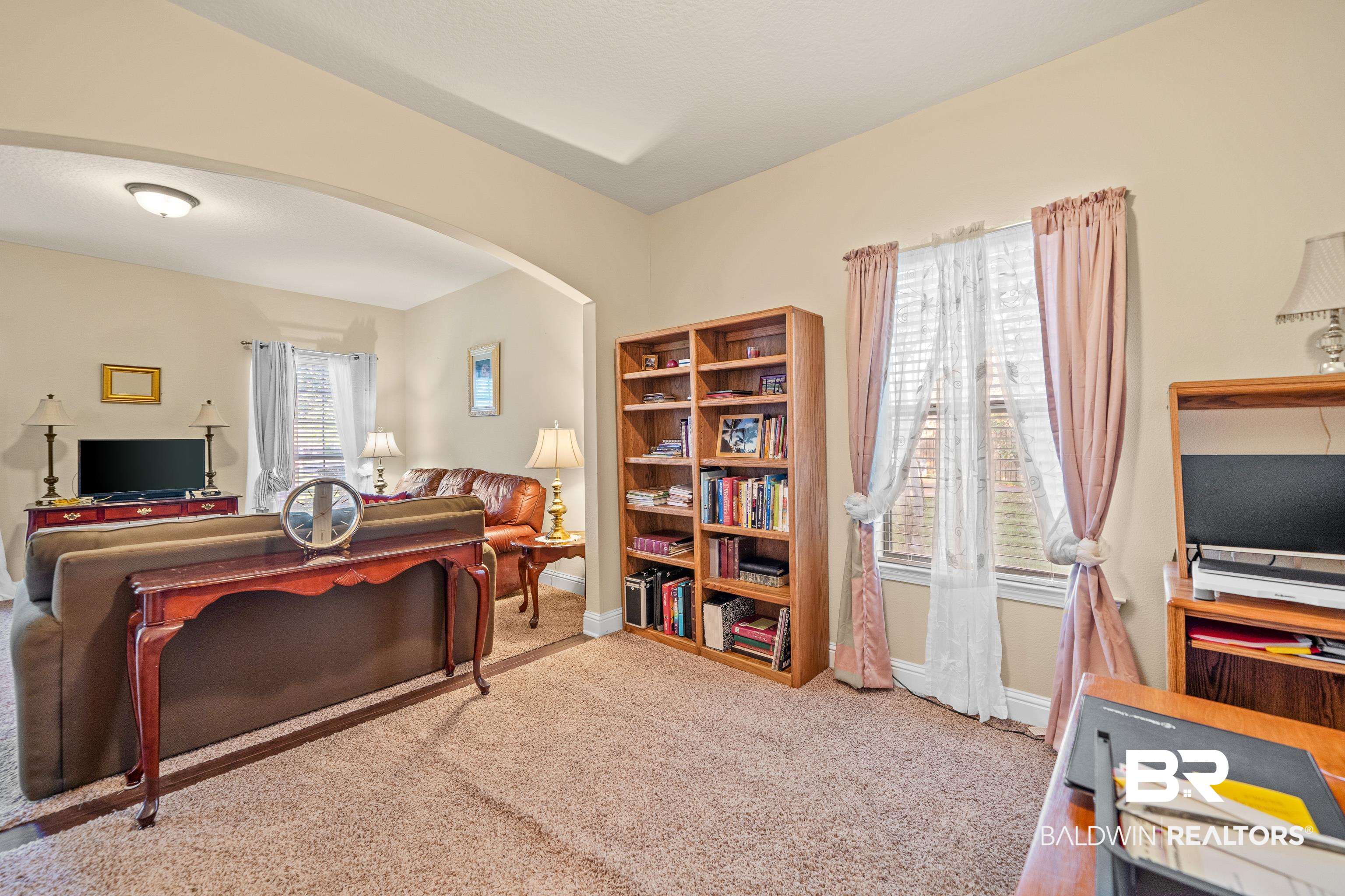 9115 Krystal Ridge Court Daphne, AL 36526 - Photo 18 of 39 Office space featuring carpet flooring