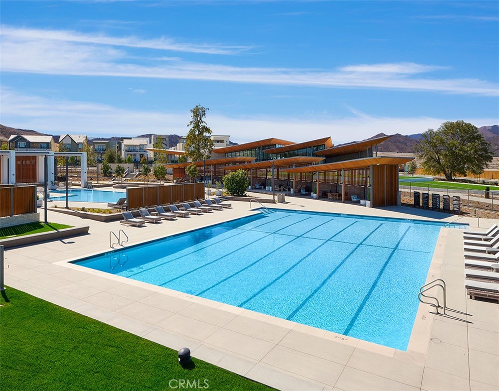 27323 Maverick Place Valencia, CA 91381 - Photo 18 of 18 a view of a swimming pool with an outdoor seating