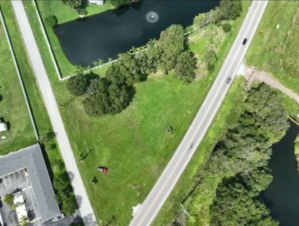 a bird view of a garden