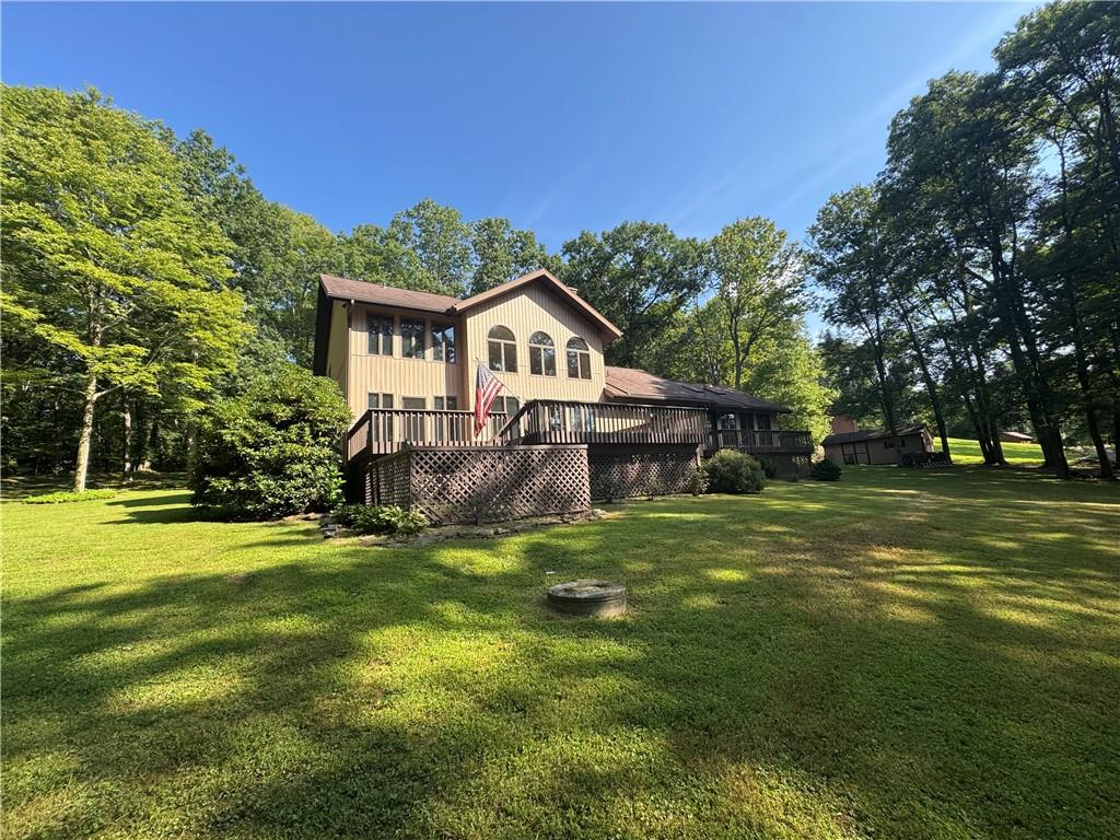1509 Ray Road Penn Run, PA 15765 - Photo 27 of 33 a view of a house with a big yard potted plants and large tree