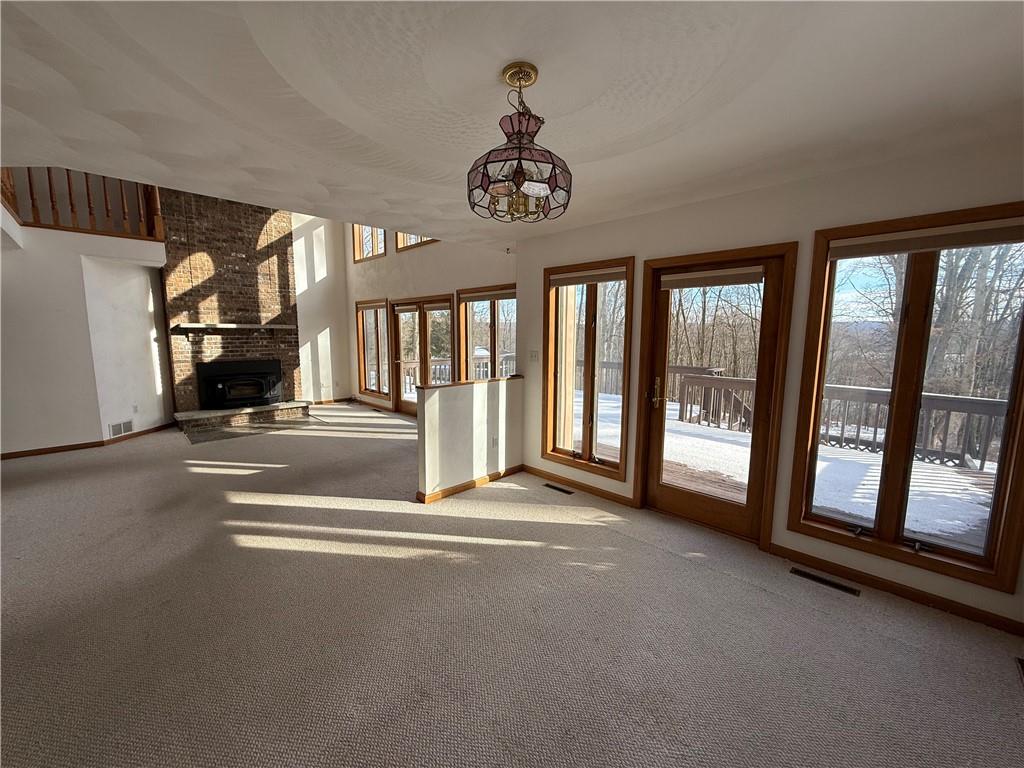 1509 Ray Road Penn Run, PA 15765 - Photo 9 of 33 a view of an entryway with a floor to ceiling window