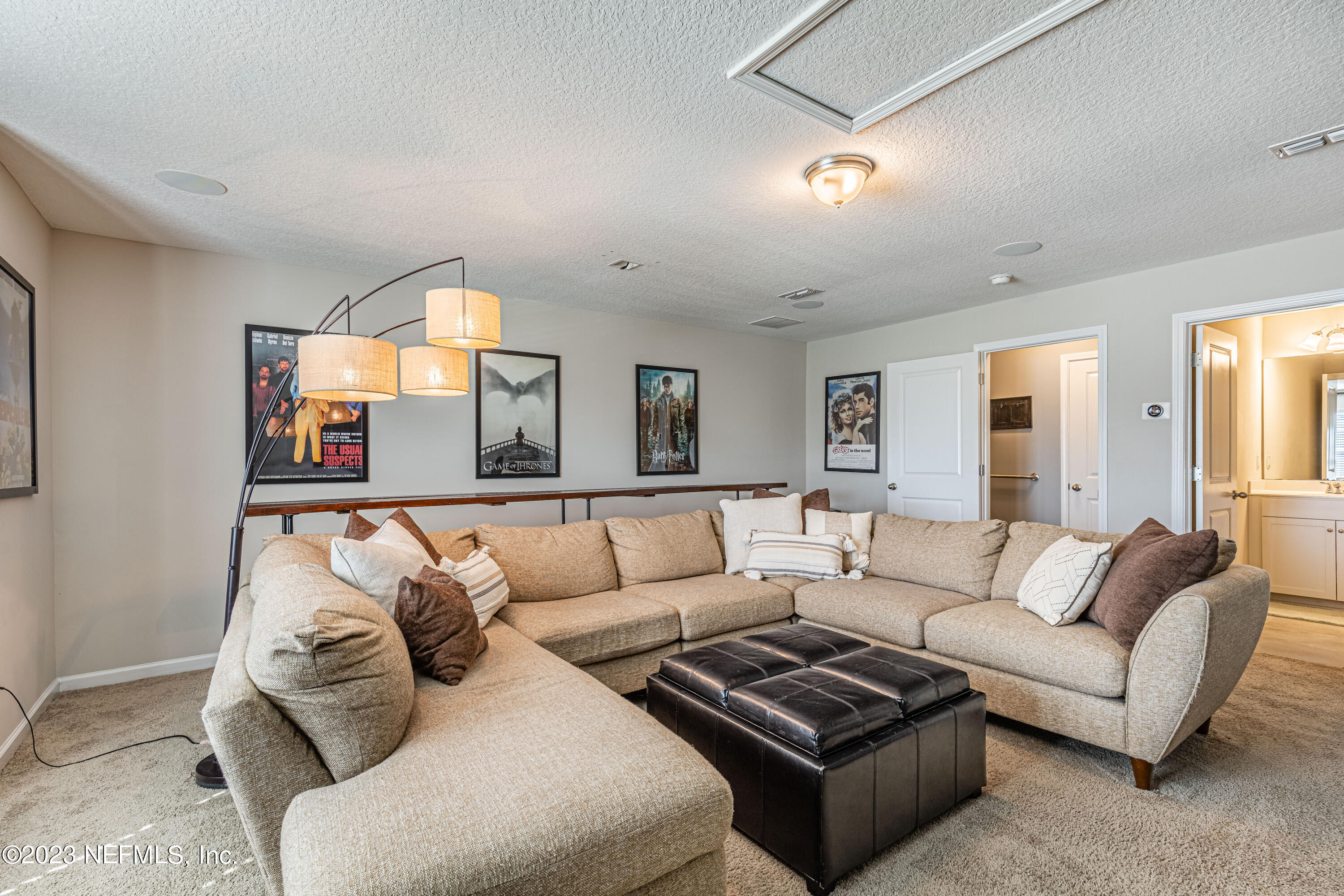 871 Bent Creek Drive St. Johns, FL 32259 - Photo 46 of 71 a living room with furniture and a large window