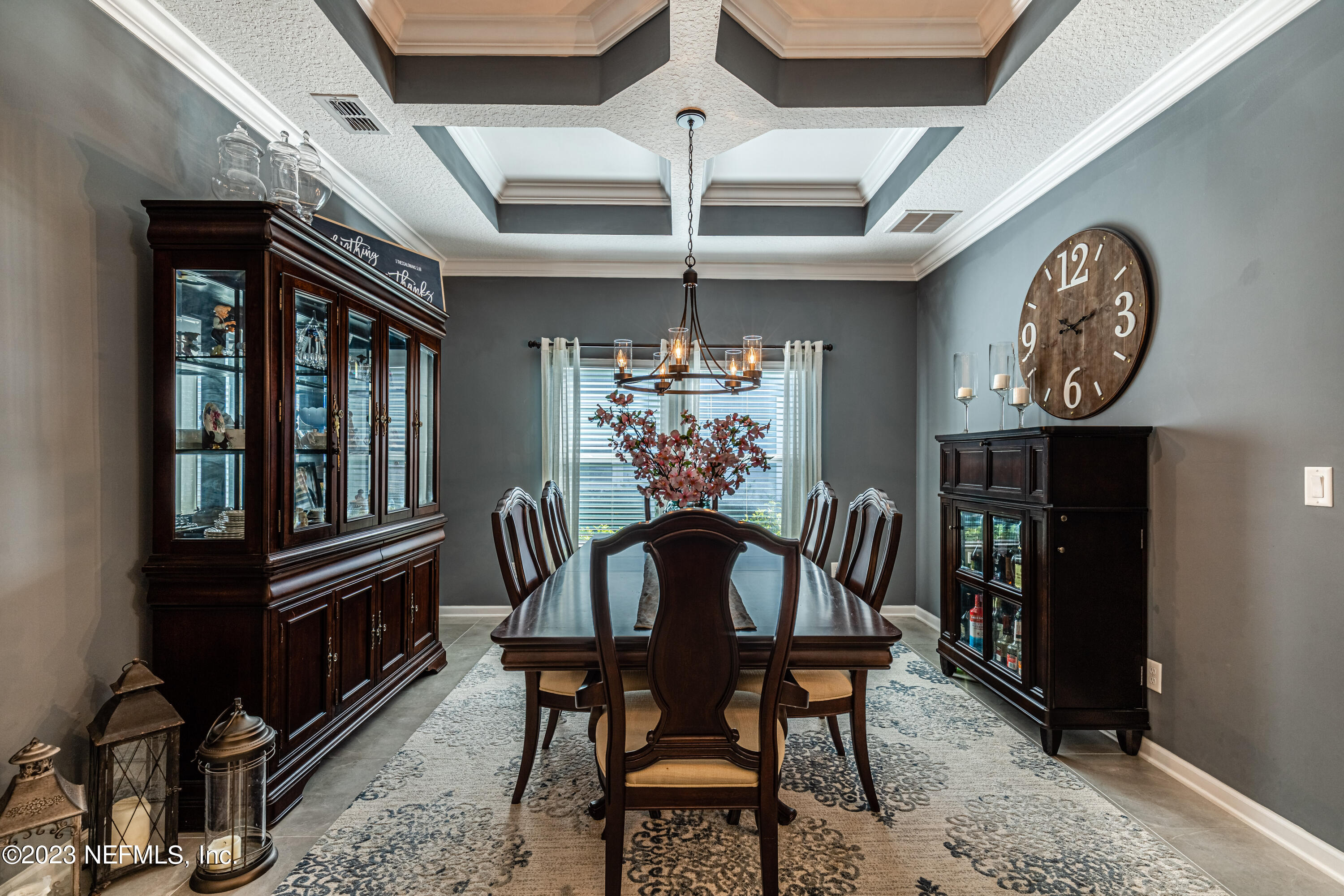 871 Bent Creek Drive St. Johns, FL 32259 - Photo 9 of 71 a view of a dining room with furniture window and wooden floor
