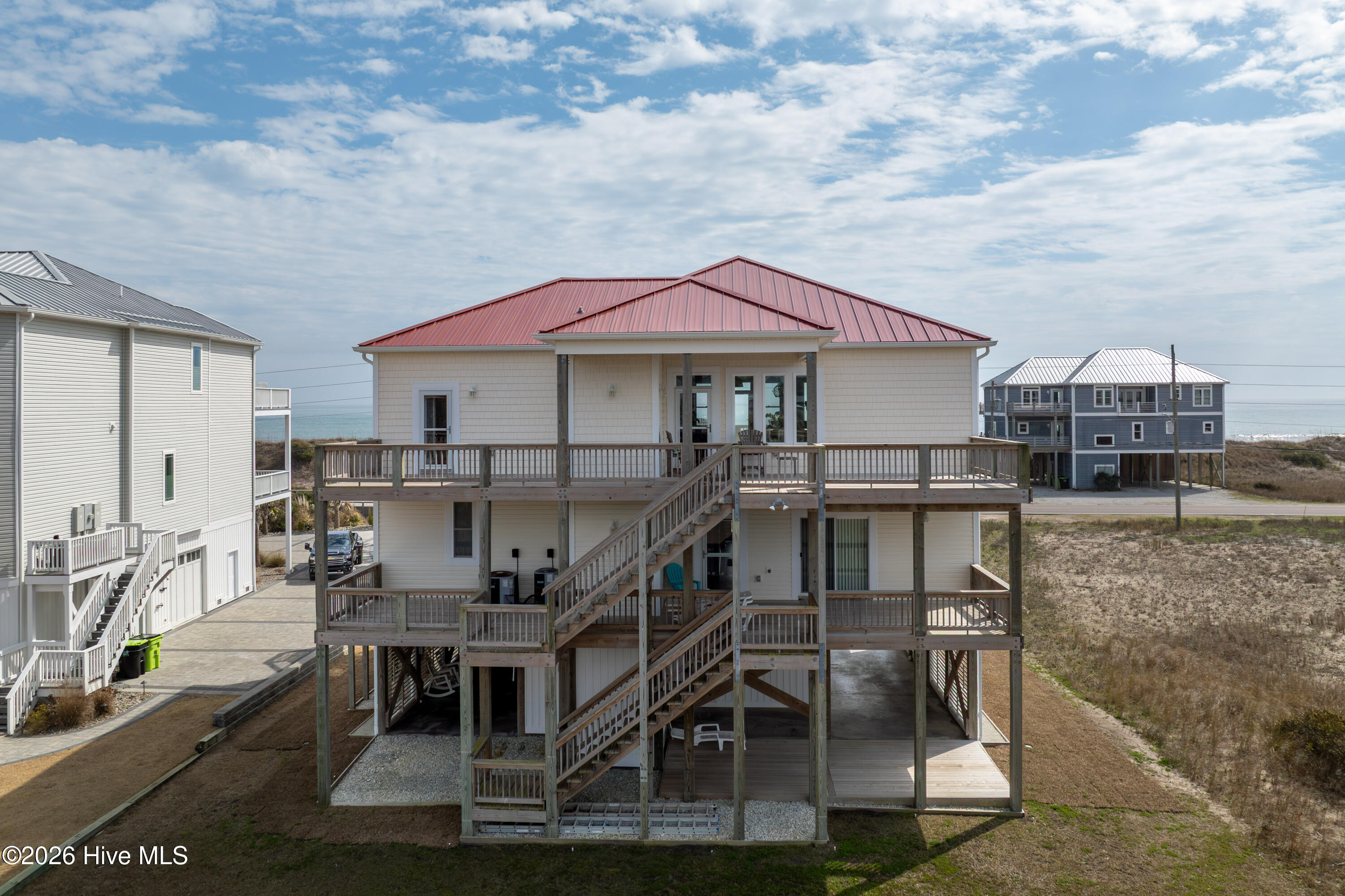 1509 New River Inlet Road North Topsail Beach, NC 28460 - Photo 48 of 80 1509 NRIR - Aerials_Exterior - Edited_2