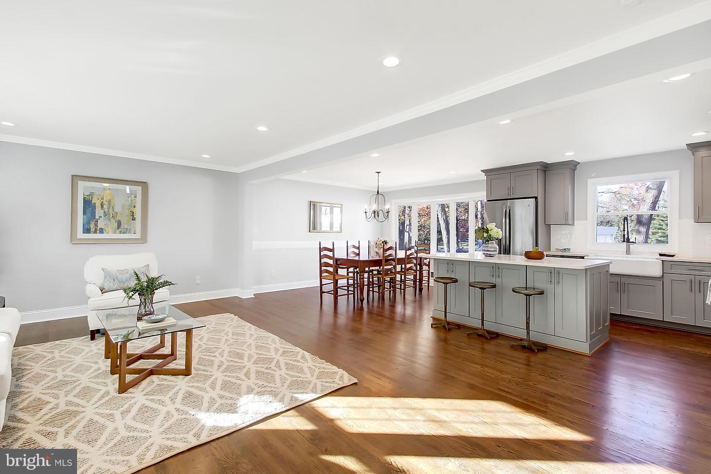 212 Brightdale Road Lutherville-Timonium, MD 21093 - Photo 3 of 30 Open Living Space