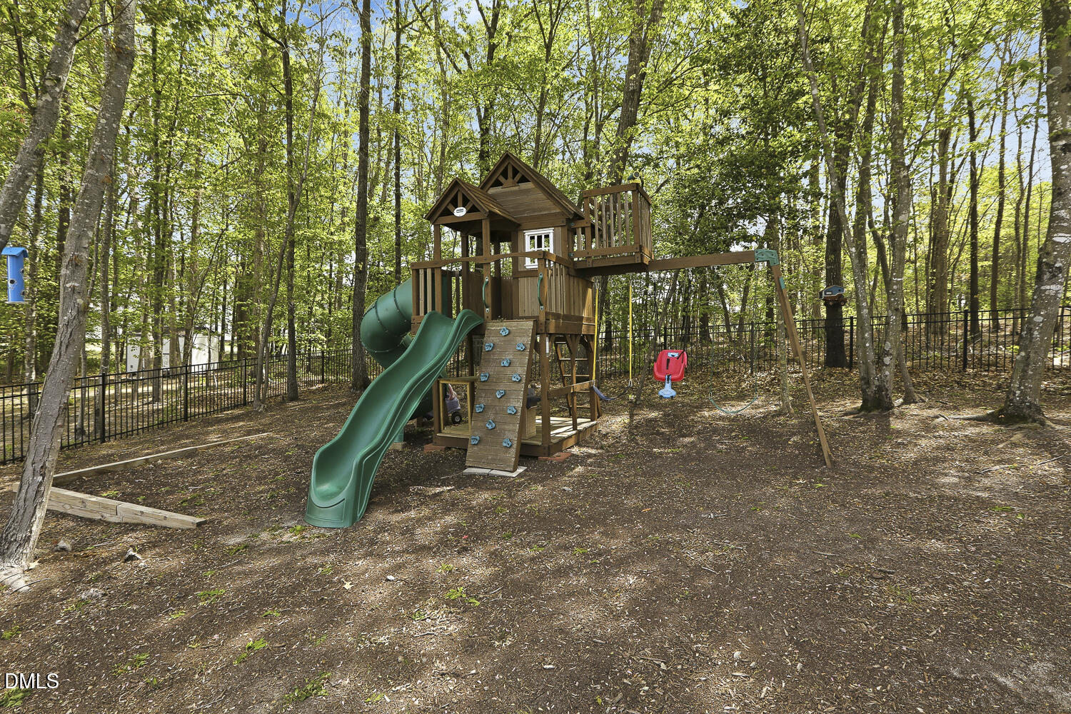 801 Oak Rose Lane Rolesville, NC 27571 - Photo 60 of 70 a childrens park with lots of swings and slides