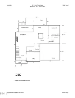 $670,000 | 801 Oak Rose Lane, Rolesville, NC 27571