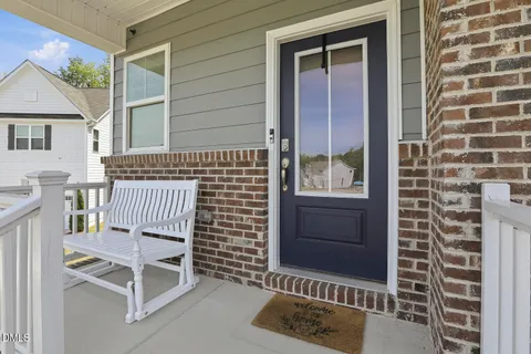 a view of a kitchen from the hallway