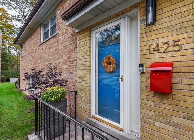 1425 Brummel Street Evanston, IL 60202 - Photo 2 of 24 a view of a door and brick wall
