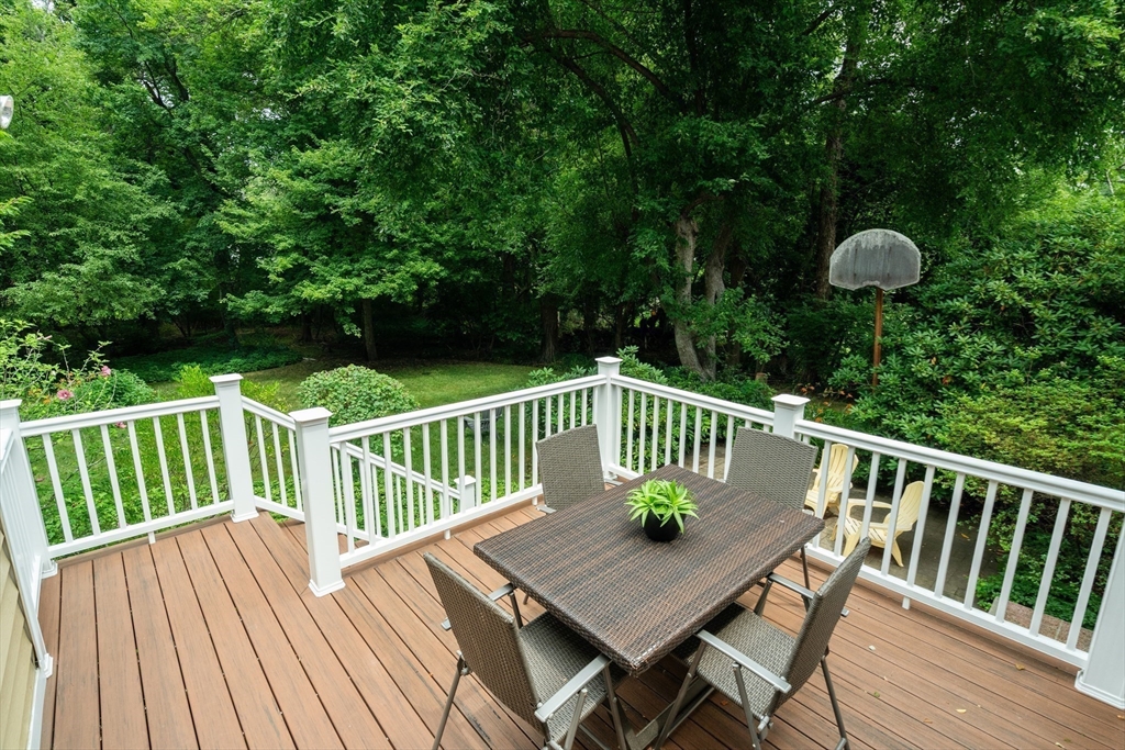 83 Bound Brook Road Newton, MA 02461 - Photo 20 of 21 a view of balcony with furniture and wooden deck