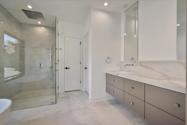 a view of closet area