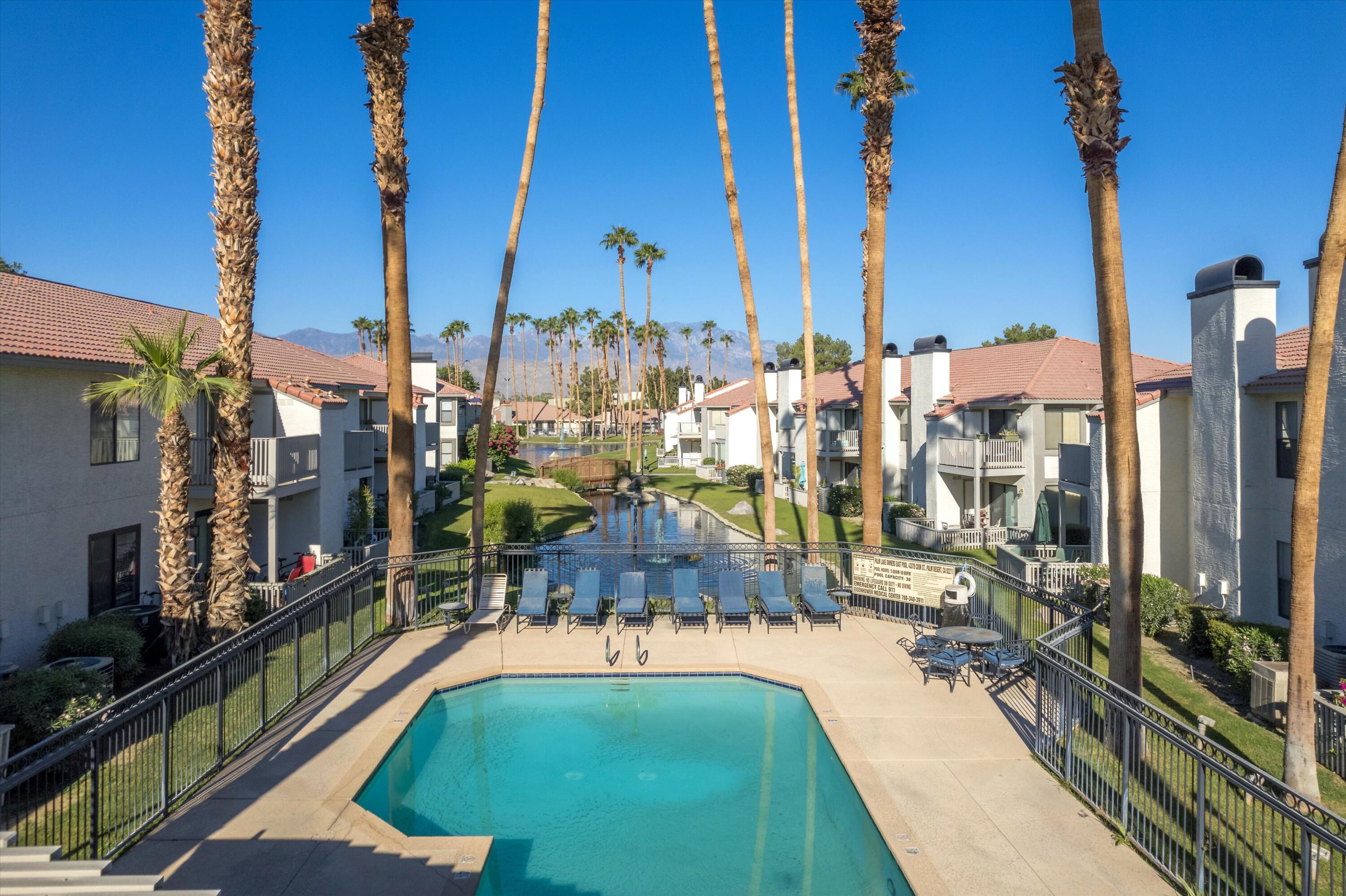 43376 Cook Street, Unit 52 Palm Desert, CA 92211 - Photo 33 of 42 a view of outdoor space with seating area