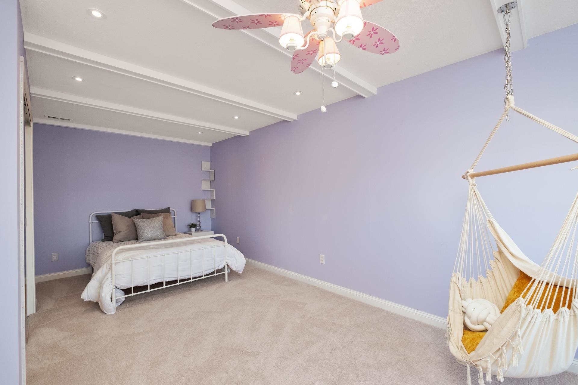 1426 Middlebrook Road Staunton, VA 24401 - Photo 16 of 45 a spacious bedroom with a bed chandelier and a window