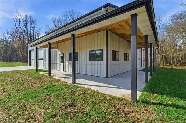 front view of a house with a outdoor