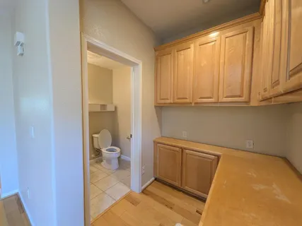 a bathroom with a sink and a toilet