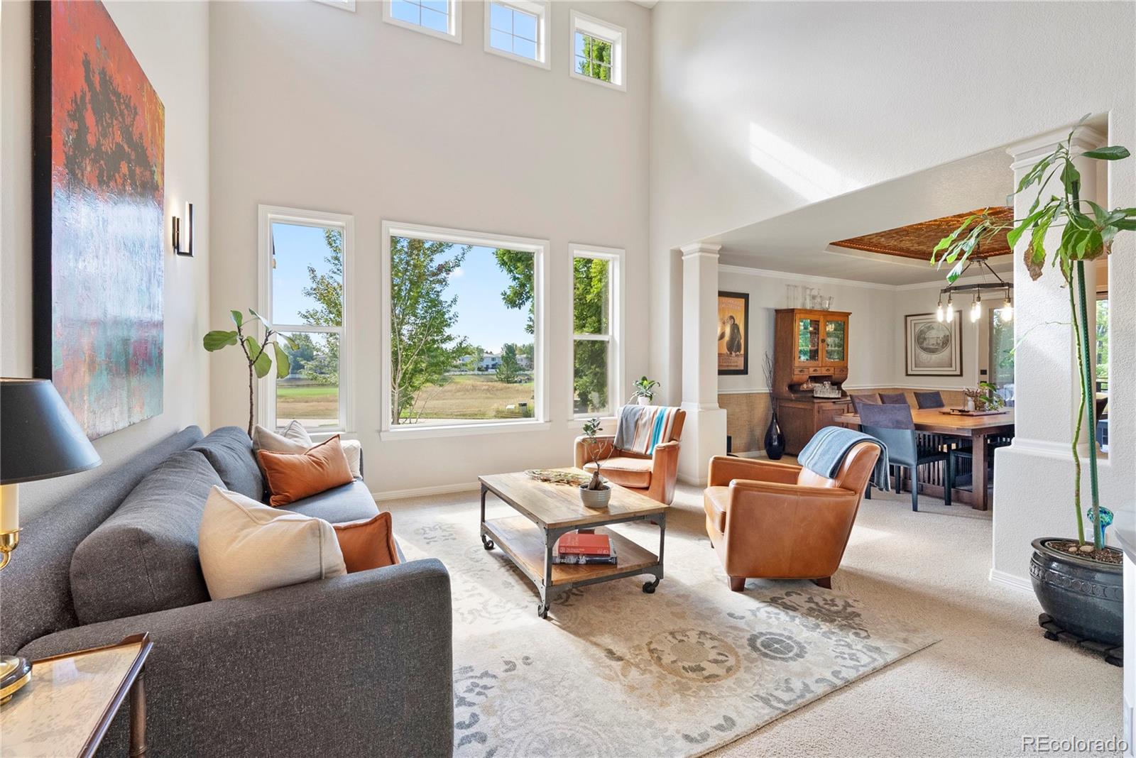 3822 Broadmoor Loop Broomfield, CO 80023 - Photo 12 of 50 a living room with furniture and a large window
