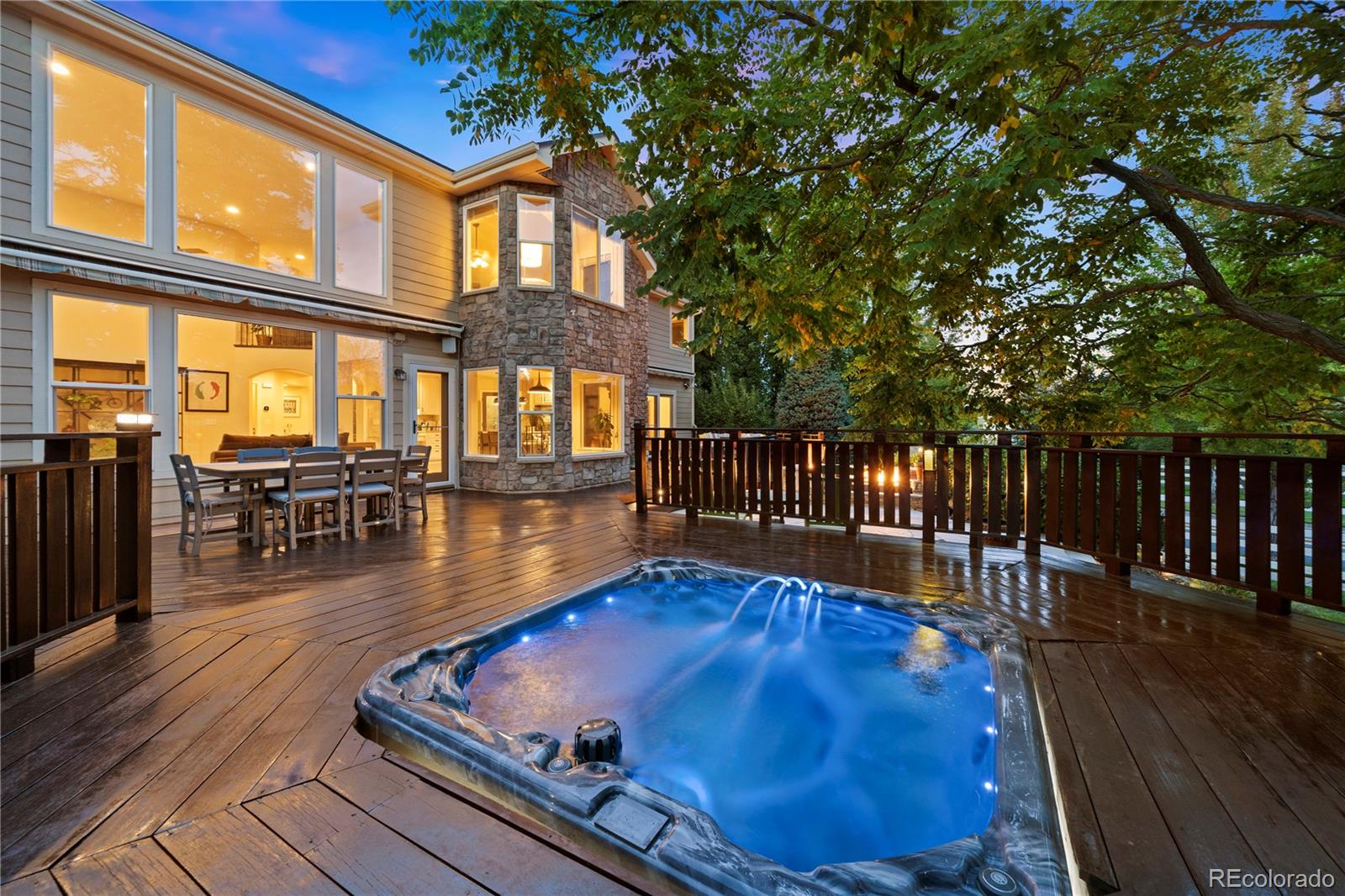 3822 Broadmoor Loop Broomfield, CO 80023 - Photo 42 of 50 a view of a balcony with dining area