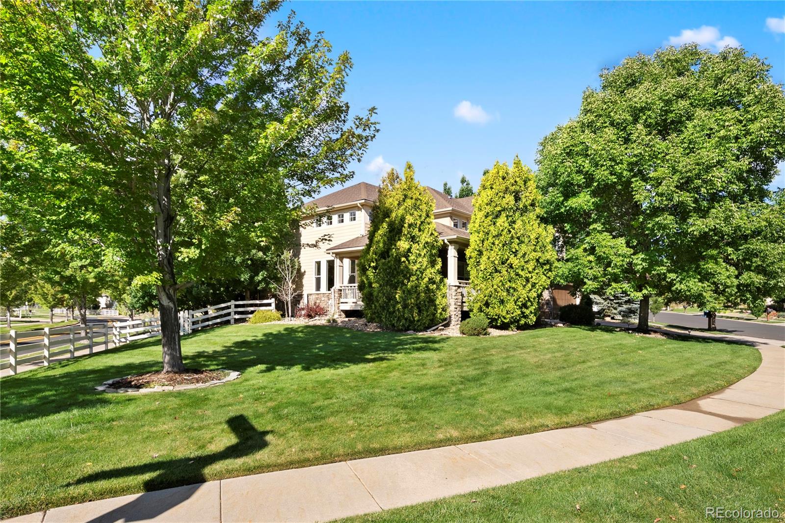 3822 Broadmoor Loop Broomfield, CO 80023 - Photo 5 of 50 a view of a park with large trees