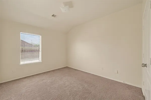 a view of small space with racks on the wall