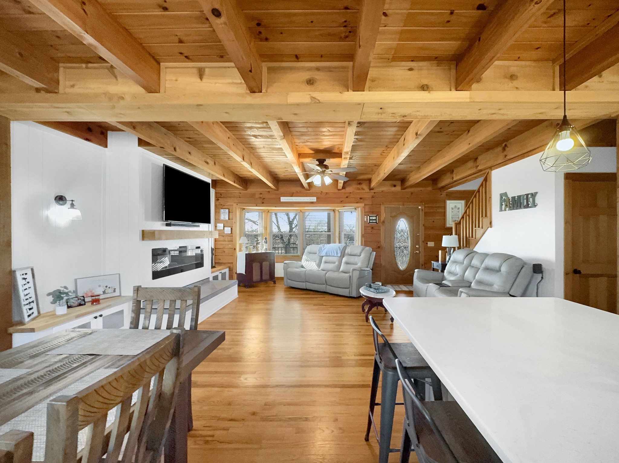 1706 Benders Ferry Road Mount Juliet, TN 37122 - Photo 21 of 79 a view of a livingroom with furniture and a flat screen tv