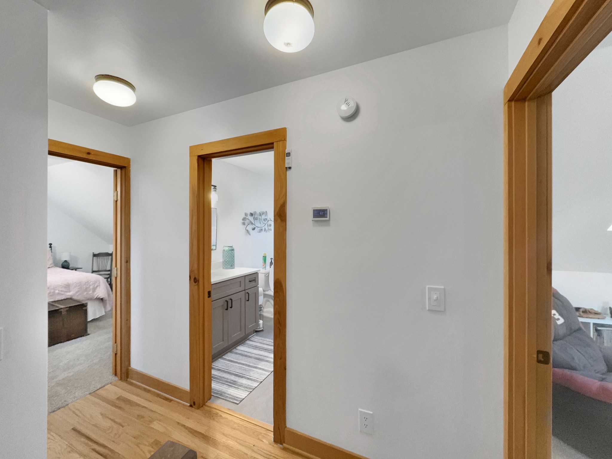 1706 Benders Ferry Road Mount Juliet, TN 37122 - Photo 28 of 79 a view of a hallway with wooden floor and bedroom