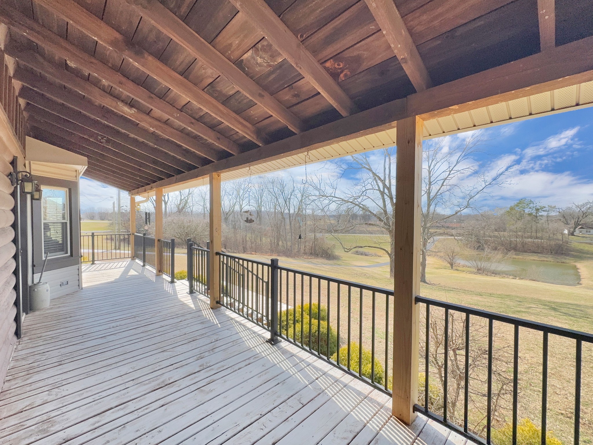 1706 Benders Ferry Road Mount Juliet, TN 37122 - Photo 40 of 79 a view of a balcony with wooden floor