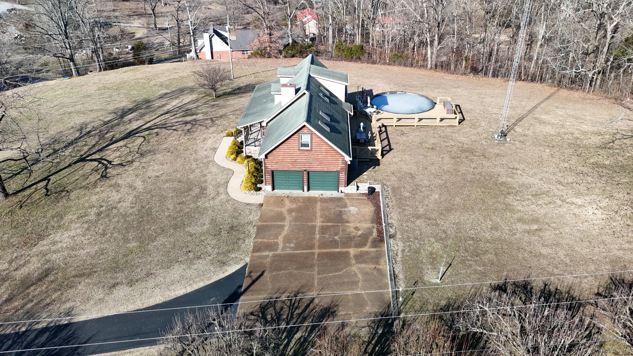 1706 Benders Ferry Road Mount Juliet, TN 37122 - Photo 50 of 79 a aerial view of a house with a yard