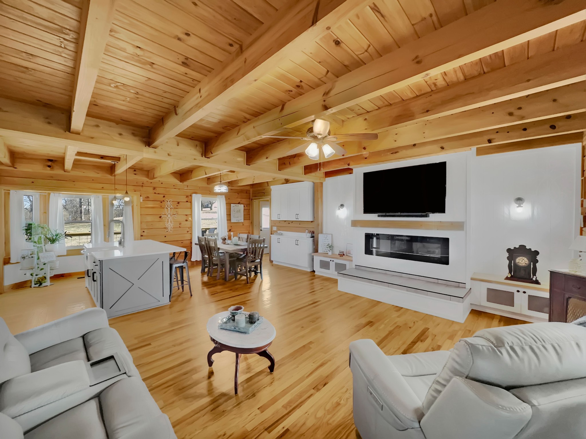 1706 Benders Ferry Road Mount Juliet, TN 37122 - Photo 9 of 79 a living room with furniture and a flat screen tv