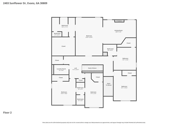 $539,900 | 2403 Sunflower Drive, Evans, GA 30809
