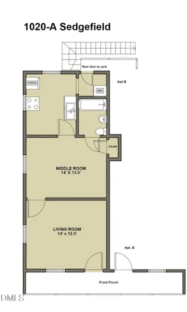 $358,000 | 1020 Sedgefield Street, Durham, NC 27705