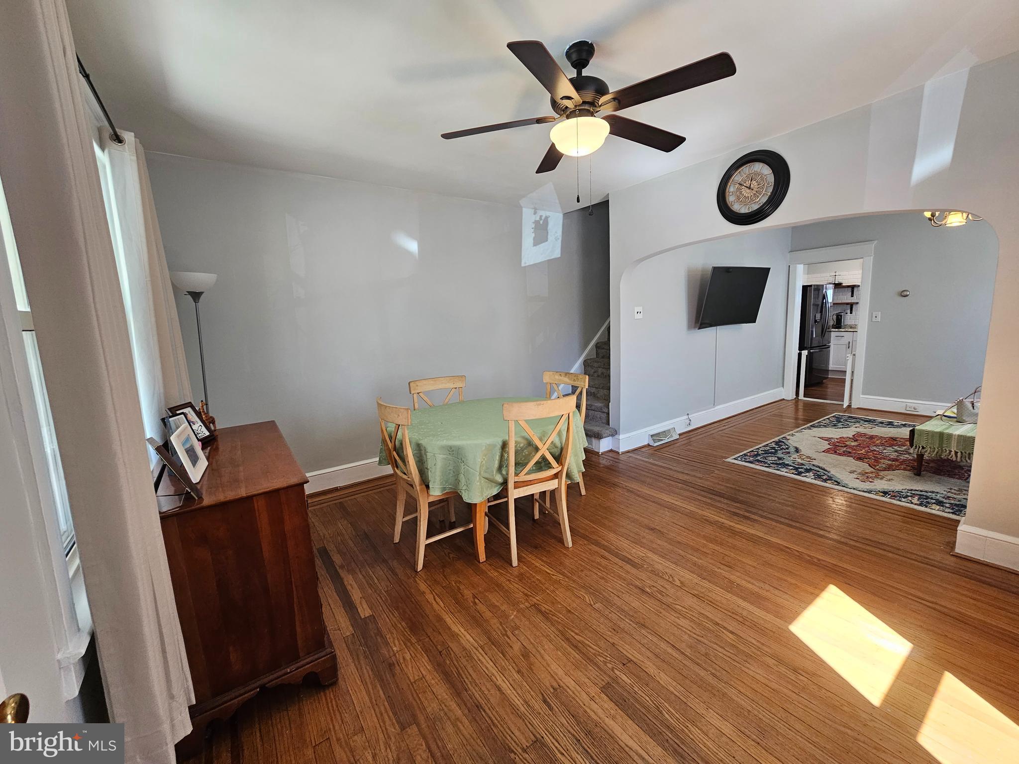 303 Delaware Avenue Riverside, NJ 08075 - Photo 12 of 30 a view of a dining room with furniture and wooden floor