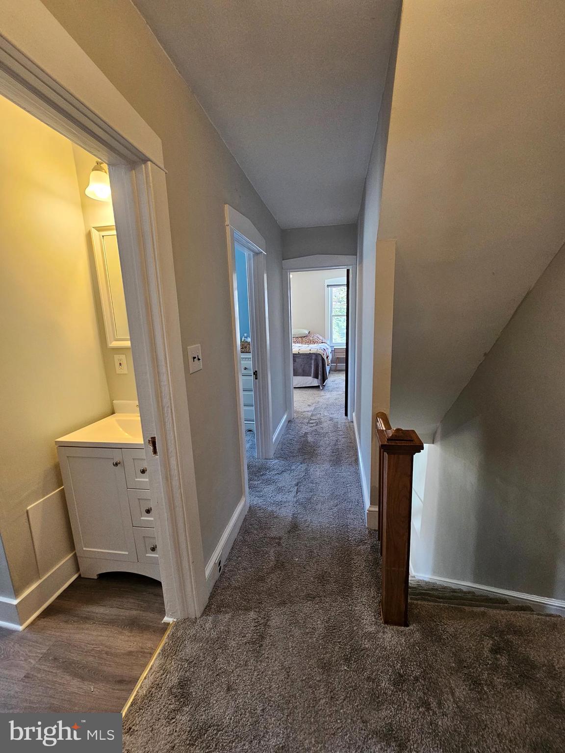 303 Delaware Avenue Riverside, NJ 08075 - Photo 27 of 30 a view of a hallway with closet and a window