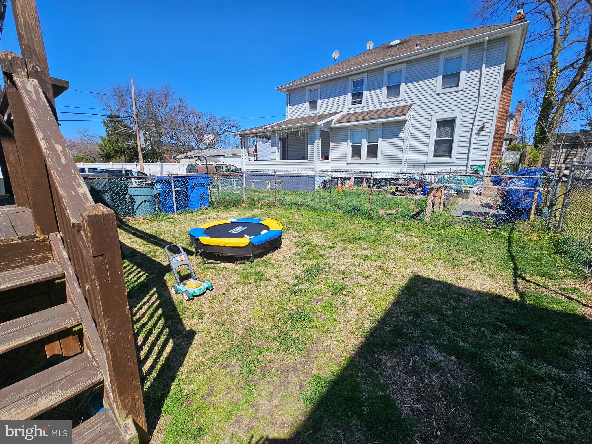 303 Delaware Avenue Riverside, NJ 08075 - Photo 28 of 30 a front view of a house with swimming pool and porch